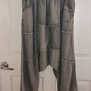 Jaded Gypsy Luna cropped harem pants, never worn but no tags